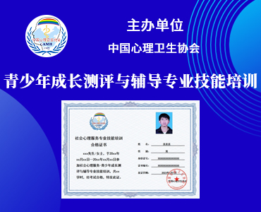 青少年成长测评与辅导专业技能培训